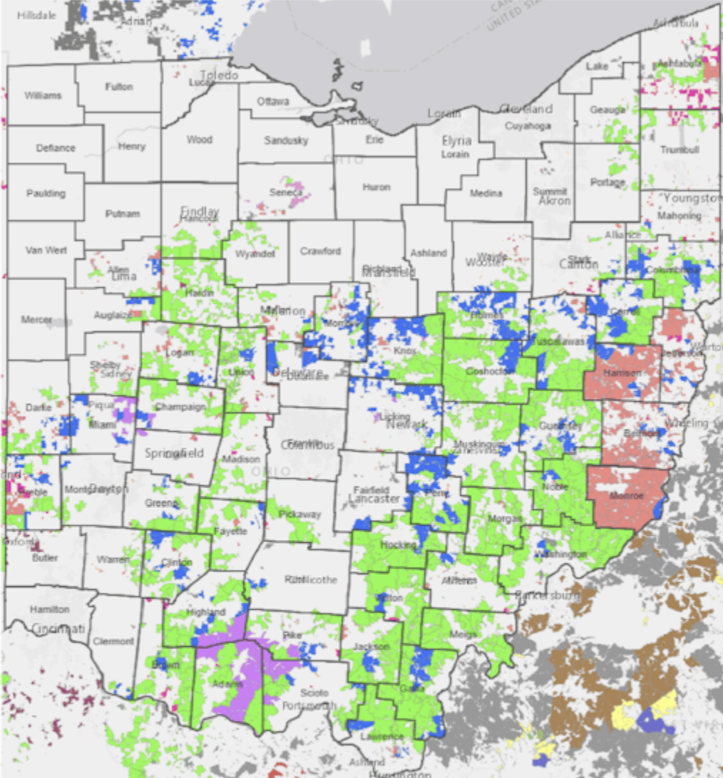 broadband coverage map.