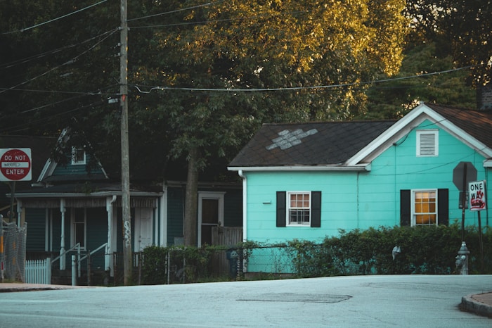 A small house.